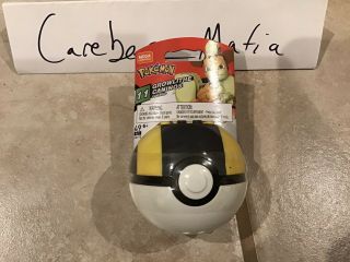 Mega Construx Growlithe Pokemon Series 11 Figure Poke Ball Gky75 Pokeball