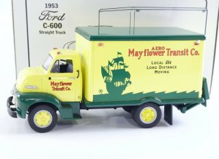 1953 Ford C - 600 Sraight Truck Aero Mayflower Transit Co.  First Gear 1:34 19 - 1701