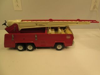 Vintage Tonka Fire Truck Engine With Extension Ladder