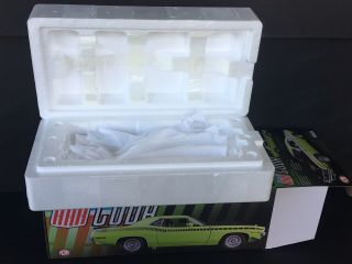 Empty Box & Clamshell For 1/18 Highway 61 1970 Plymouth Cuda.  No Car.