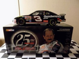 1999 Dale Earnhardt Sr 3 Gm Goodwrench 25th Anniversary 1:24 Nascar Action