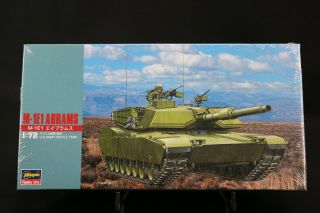 Xo152 Hasegawa 1/72 Maquette Tank Char 31135 Mt35 700 Us Army M - 1e1 Abrams Nb