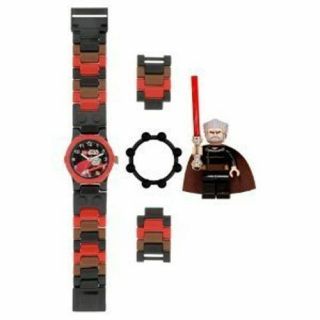 Count Dooku Watch Kids Star Wars Lego Misb & Minifigure