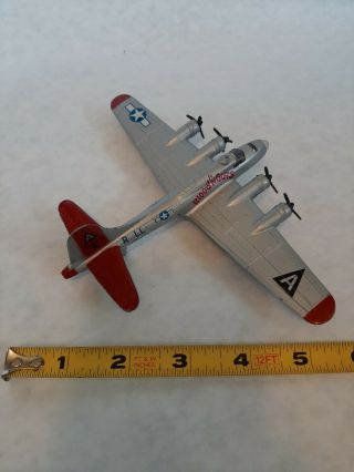 B - 17 Flying Fortress Toy Plane.  Diecast Metal.  World War 2