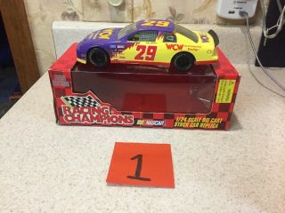 Racing Champions 29 Wcw Steve Grissom 1:24 Scale Diecast Stock Car