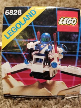 Vintage 1988 Lego Space Futuron Set 6828 Twin - Winged Spoiler Rare 100 Compete