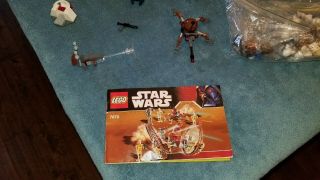 Assorted Star Wars Lego.  Built when i was a kid.  Please look at all pictures. 3
