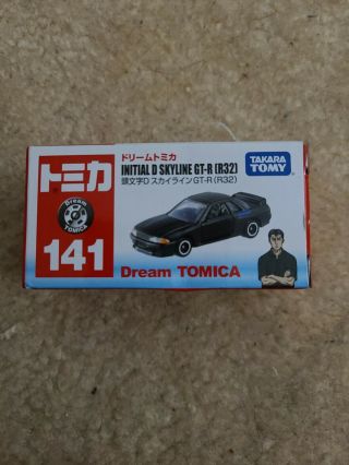 Takara Tomy Tomica 168 Initials D Nissan Skyline Gt - R (r32) Diecast Car Model
