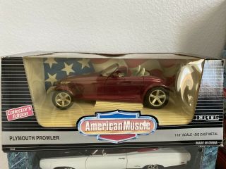 1:18 Scale Ertl American Muscle Collectors Edition Plymouth Prowler Purple