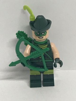 Lego Green Arrow Minifig From Set 70919 The Batman Movie Justice League Party