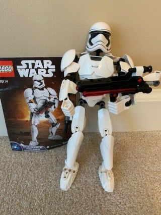 Lego Star Wars Stormtrooper Buildable Figures Set 75114 Complete