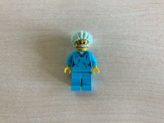 Lego Collectible Minifigure Surgeon - Nurse - Scrubs - Doctor 8827 Series 6