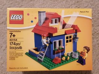 Lego House Pencil Pot 40154 Retired