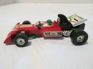 Vintage Corgi,  Wizzwheels,  Formula 1 Race Car.  Made In Great Britain.  Euc 26