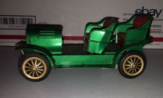 Vintage Tin Ford Model A Friction Motor Toy Car