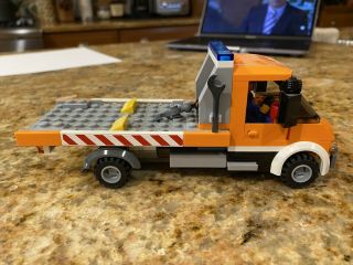 Lego City Flatbed Truck (60017) 100 Complete And 1/2 Instruction Book