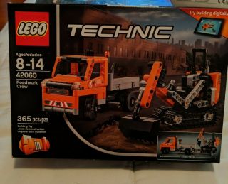 Retired Lego Technic Set 42060 Roadwork Crew Retired