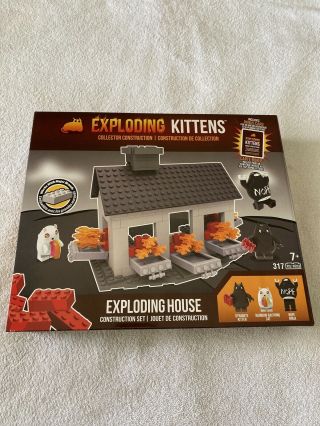 Exploding Kittens Collector Construction Legos Set