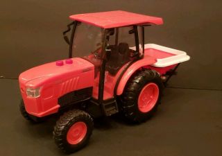 Kubota Tractor L6060 W/ Spreader Plastic Toy Sounds & Lights