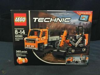 Retired Lego Technic Set 42060 Roadwork Crew