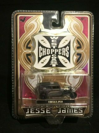 West Coast Choppers Jesse James Sweet Pea Hot Rod Car [lot 1925]