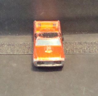 Vintage Mattel 1968 Hot Wheels Redline Custom Fleetside Metallic Orange 2