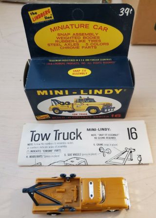 Mini Lindy Tow Truck Build ‘n Collect Series 16 Opened Assembled