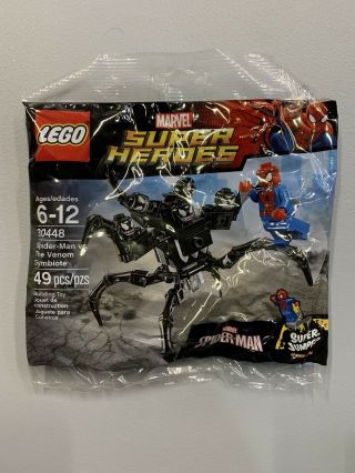 Lego Polybag Marvel Heroes Spider - Man Vs.  Venom Symbiote 30448,  In Bag