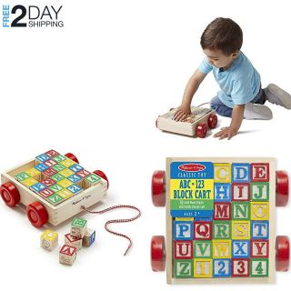 Educational Wooden Alphabet Blocks Toys For 2 Year Old Toddlers Baby Activity