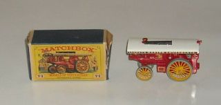 W Box Vintage Lesney Matchbox Models Yesteryear Fowler Big Lion Engine Die - Cast