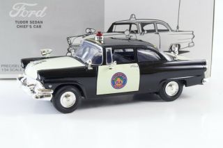 1956 Ford Tudor Police Chief Car Florida Highway Patrol First Gear 1:34 19 - 2334