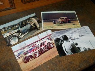 10 Modified Racing Photos Forette,  Horton,  Cook,  Shoemaker & Others