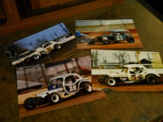 10 Modified Racing Photos Coffin,  Olsen,  Schneider & Others