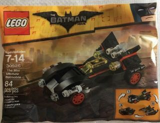 Lego 30526 The Mini Ultimate Batmobile The Batman Movie Polybag