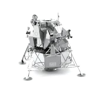 Metal Earth Apollo 11 Lunar Module 3D Laser Cut Metal DIY Model Hobby Build Kit 3