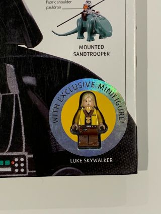 LEGO STAR WARS The Visual Dictionary,  Exclusive Mini Figure of Luke Skywalker 2