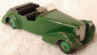 Dinky Toys Meccano Ltd.  Made In England Alvis Tourer 38d 1940s Diecast