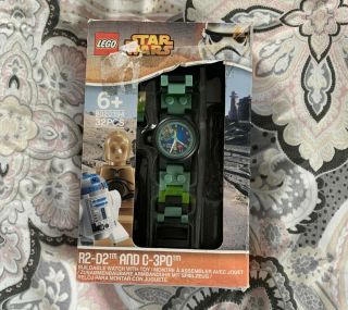 Star Wars Lego Yoda Watch But In R2 - D2/cp0 Box Unique Item