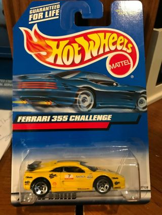 Hot Wheels 2000 162 Ferrari 355 Challenge 5sp Yellow