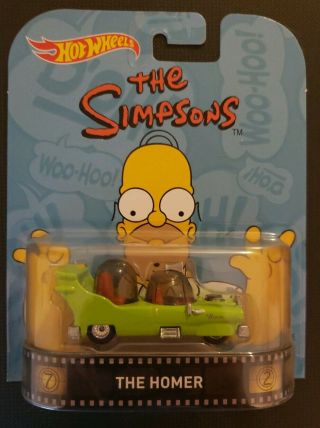 Hot Wheels Retro Entertainment Simpsons The Homer Nip