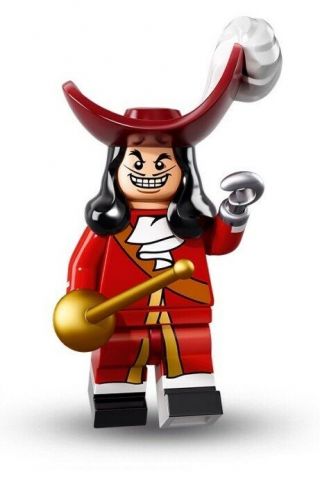 Lego 71012 Captain Hook Collectible Minifigure Disney Series 1 &
