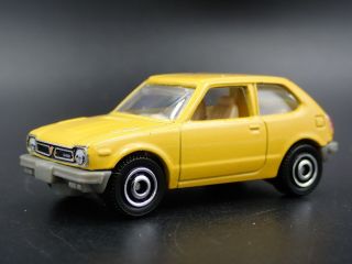 1972 - 1979 Honda Civic Cvcc Rare 1:64 Scale Collectible Diorama Diecast Model Car