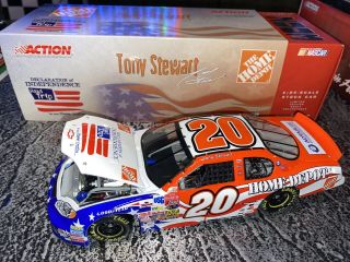Tony Stewart 20 Independence Day Home Depot 1:24 2003 Rcca Club Car Rare 1/1600