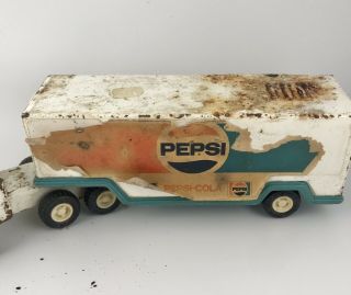 Vintage Buddy L Pepsi Semi & Fork Lift Set & Tonka Tractor Trailer. 2
