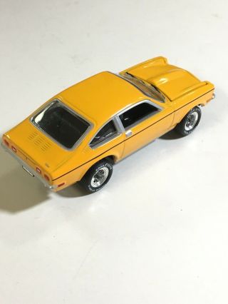JOHNNY LIGHTNING 1:64 Loose 1974 Chevy Chevrolet Vega GT Yellow Goodyear’s 3