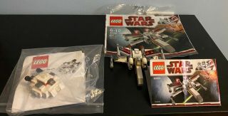 Lego Star Wars Toys R Us Exclusive Promo Rebels Micro Ghost & 30051 Mini X - Wing