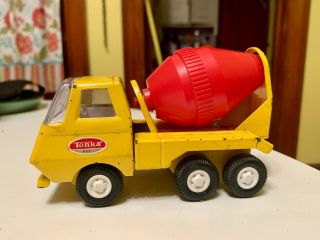 Vintage Tonka Small Cement Mixer Pressed Steel 5 " Inches Long