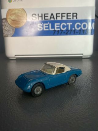 Vintage Corgi Toys 1/43 Scale 319 Blue,  Lotus Elan S2 From 1965 - 67
