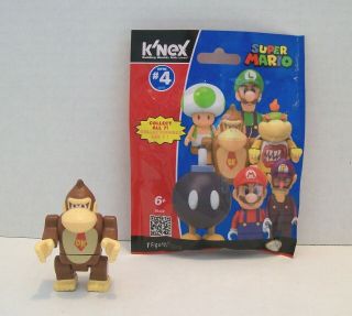 Mario Knex Donkey Kong Minifigure Wii Nintendo Mario Bros Series 4
