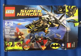 Lego Dc Comics Batman : Man - Bat Attack Set 76011 Open Box Parts